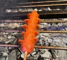 Flower-shaped Ham Sausage