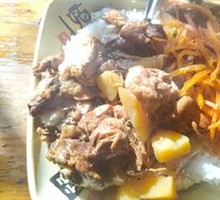 Potato Stewed Chicken Rice