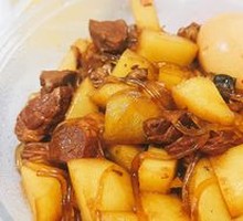 土豆炖肉饭