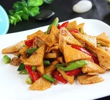 Stir-fried Tofu with Thousand Layers