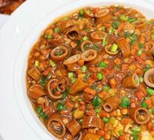 Sea Cucumber Rice Toss