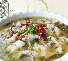 Sichuan Sour Cabbage Fish