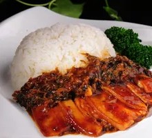 Preserved Vegetable Braised Pork Rice