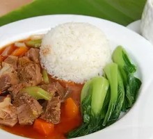 Beef Brisket Rice Bowl