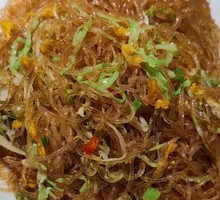 Stir-Fried Seafood with Rice Noodles