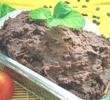 Red bean paste filling