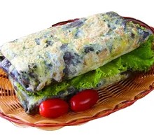 Purple Rice Double Egg Pancake Skin