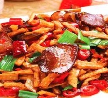 Pickled Radish with Minced Pork