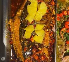 菠萝怪味烤鱼
