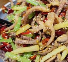 Dry-fried Squid Tentacles