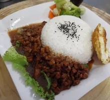 Homemade Braised Pork Rice