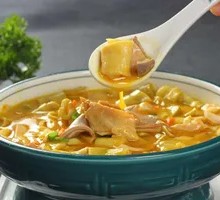 Mountain Wild Bamboo Shoots Stewed with Pig's Stomach