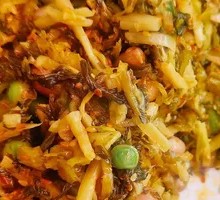 Preserved Vegetable and Bamboo Shoot Strips