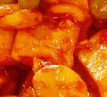 Sauce-Braised Three Cubes
