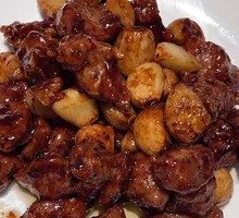 黑蒜子牛肉粒