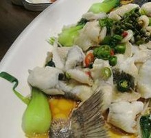 Steamed Sea Bass with Oil