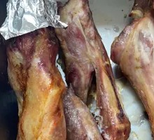 Roasted Whole Lamb Leg