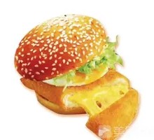 MW Secret Grilled Chicken Burger