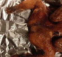 Honey-glazed扒 Chicken