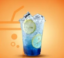 Blue Citrus Juice