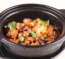 Stewed Chicken with Brown Sauce