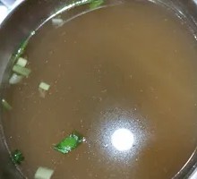 Beef Clear Soup