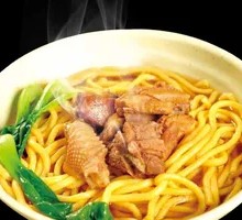 Chicken and Mushroom Noodles