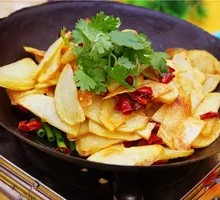 Spicy Potatoes in Dry Pot