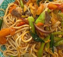 Beef Stir-Fried Noodles