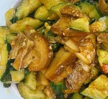 Cold-mixed pig's head meat