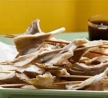 Fried Mushroom Skewers