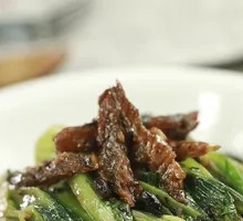 Braised Tofu Paste with Eel and Pak Choi