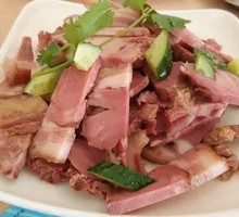 Cold-mixed pig's head meat