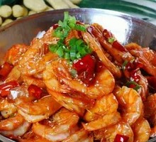 Spicy Stir-Fried Shrimp