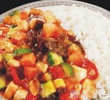 Kung Pao Chicken Rice Bowl