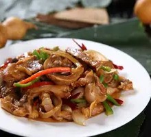 Stir-fried Lamb Face