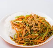 Spicy Shredded Pork Rice