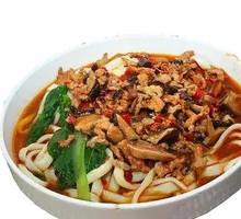 Shiitake Mushroom and Pork Noodles