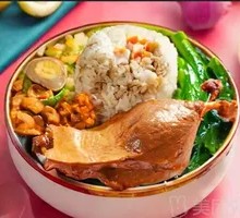 Braised Duck Leg Rice