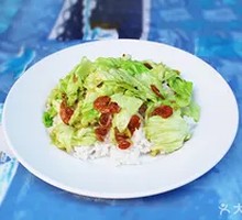 Shredded Cabbage Rice Bowl
