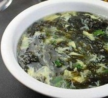 Seaweed and Egg Drop Soup