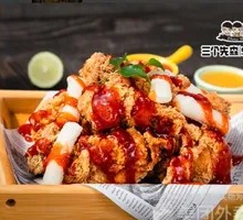 Korean Spicy Sauce Boneless Fried Chicken