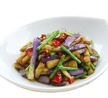 Eggplant and Green Beans