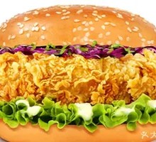 Spicy Chicken Leg Burger