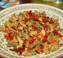 Dry-Fried Pork Intestines