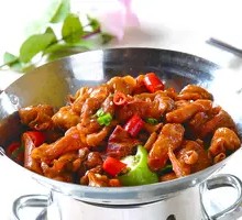 Spicy Pork Intestines Stir-fry