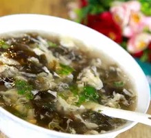 Seaweed and Egg Soup