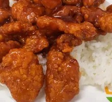 Sweet and Sour Pork Rice Bowl