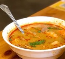 Tom Yum Goong with Rice