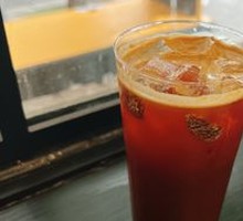 Plum Ice Americano